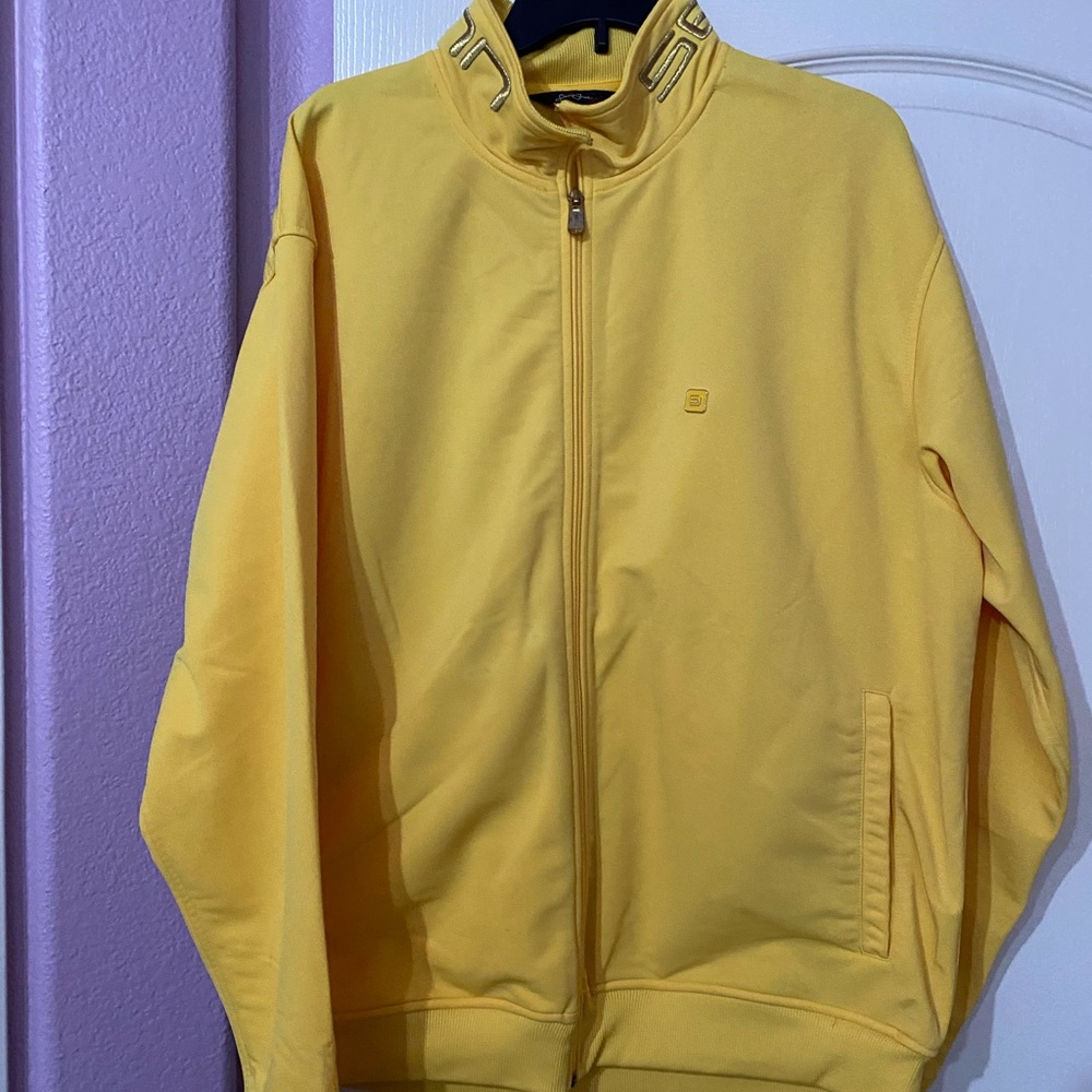 Sean John Mustard Zip-Up Jacket